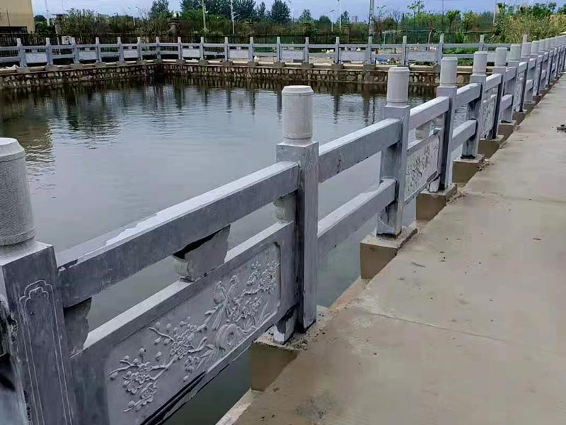 市政河道石欄桿石護欄生產廠家